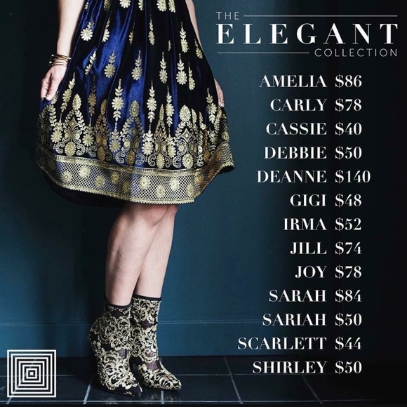 Elegant Lularoe Carly Dress Size XXS - Picture 7 of 8